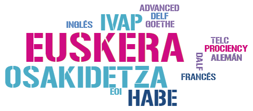 clases de idiomas para la preparación exámenes oficiales: Euskera, Inglés, Francés, Alemán, Portugués