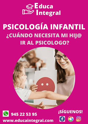 PSICOLOGIA INFANTIL ¿Cuándo es necesario acudir a consulta?