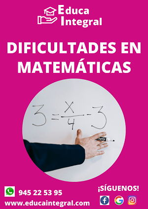 Dificultades en Matemáticas