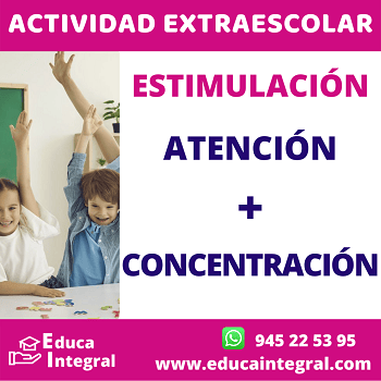 Actividades Extraescolares en Vitoria-Gasteiz.Mejora Atención y Concentración