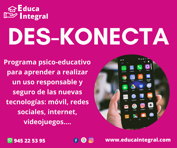 Programa psico-educativo Des-konecta