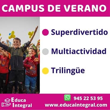 Campus o colonias de verano para niños en Vitoria-Gasteiz. Udalekuak en Vitoria