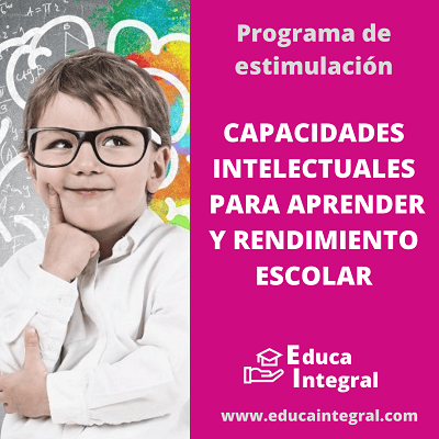 Programa para mejorar el rendimiento escolar estimulando las habilidades intelectuales para aprender