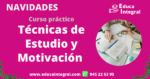Curso Técnicas de Estudio durante Navidad