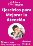 Ejercicios para mejor la atención en niños